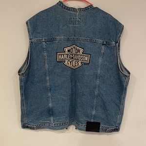 Harley Davidson Jean Vest